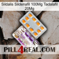 Sildalis Sildenafil 100Mg Tadalafil 20Mg new12